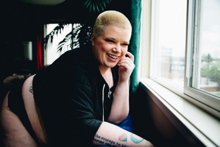 body positive intimate portraits and boudoir in Portland, Oregon