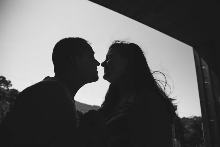 Couple's photos at The Society Hotel Bingen, Wa